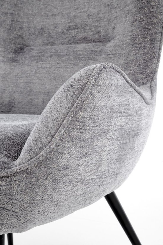 Čalúnené kreslo JUKON sivé