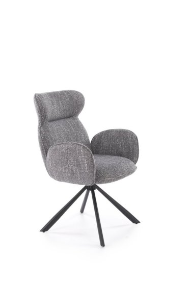 Jídelní židle / křeslo K571 šedá