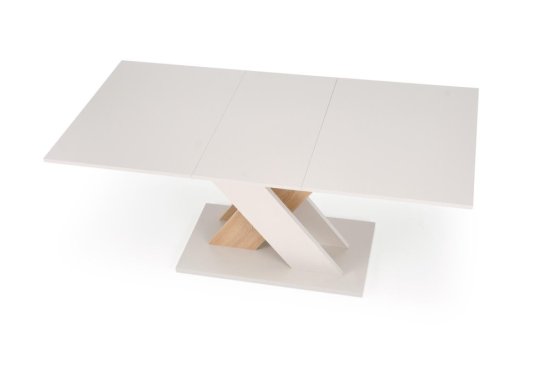 Rozkládací jídelní stůl XARELTO 130(175)x85 kašmír/dub cremona