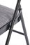 Skládací židle K566 černá/šedá