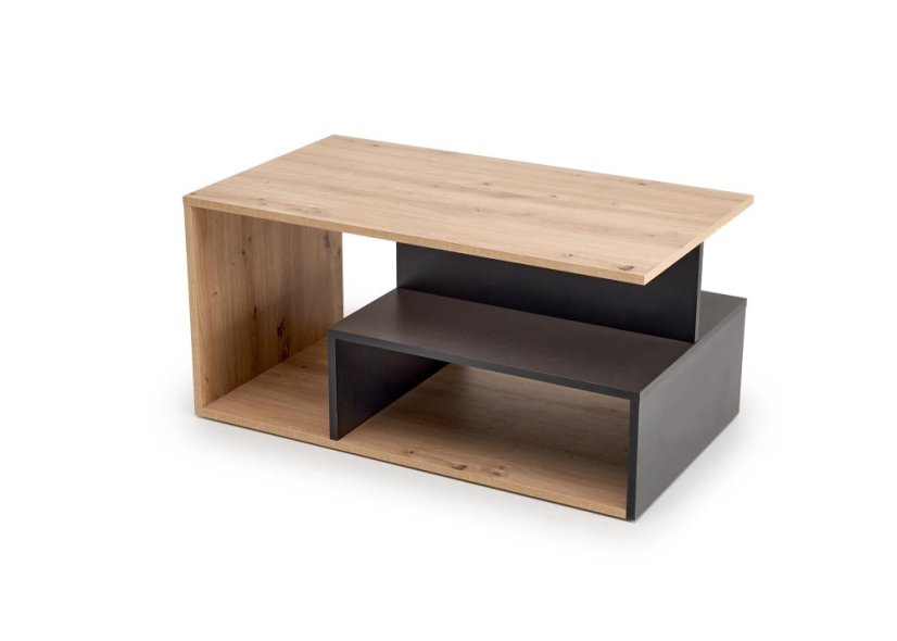 Konferenčný stolík IVA dub artisan/čierna