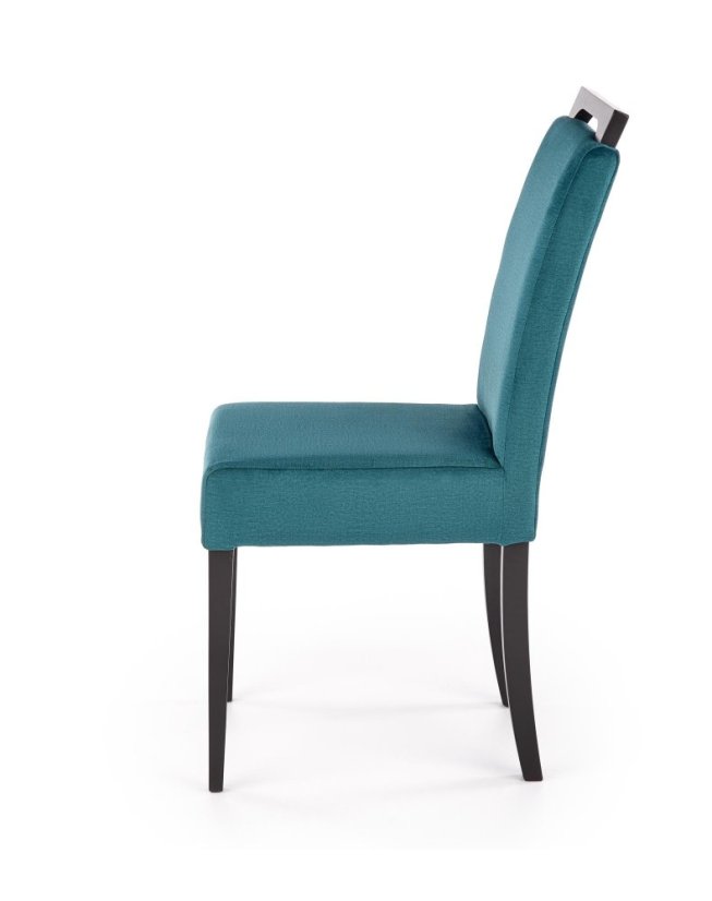 Jedálenská stolička CLARION 2 velvet tmavo zelená