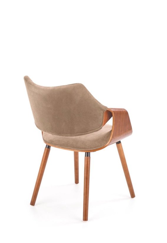 Jedálenské kresielko K396 velvet béžové