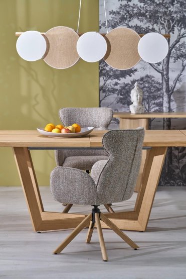 Rozkladací jedálenský stôl MASSIVE 3 160(250)x90 dub prírodný