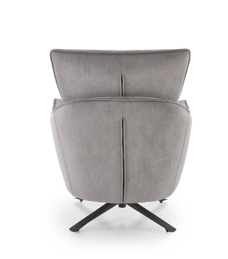 Otočné křeslo SCAMPI šedé