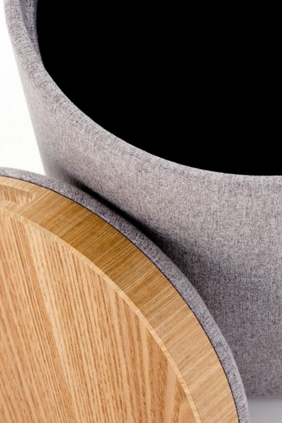 Set 2 taburetů AVIKO šedý