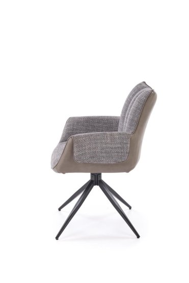 Jedálenské kreslo / stolička K579 sivá