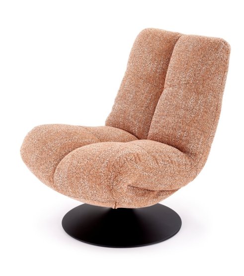 Čalouněné relaxační křeslo MANGO skořicové