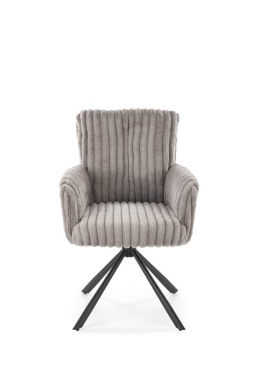 Jedálenské kreslo K572 sivé