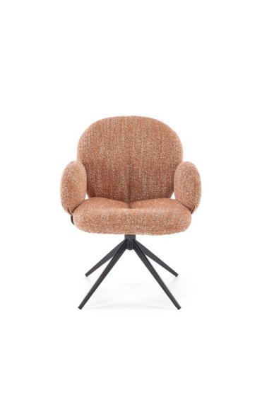 Jedálenská stolička / kreslo K568 škoricová