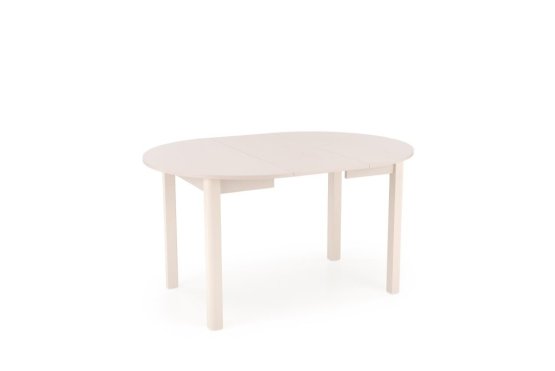 Okrúhly rozkladací jedálenský stôl RINGO 102(142)x102 kašmír