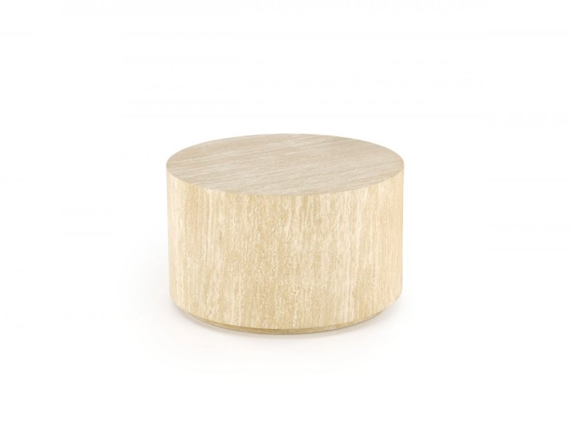 Konferenčný okrúhly stolík TRAVERTINO 60