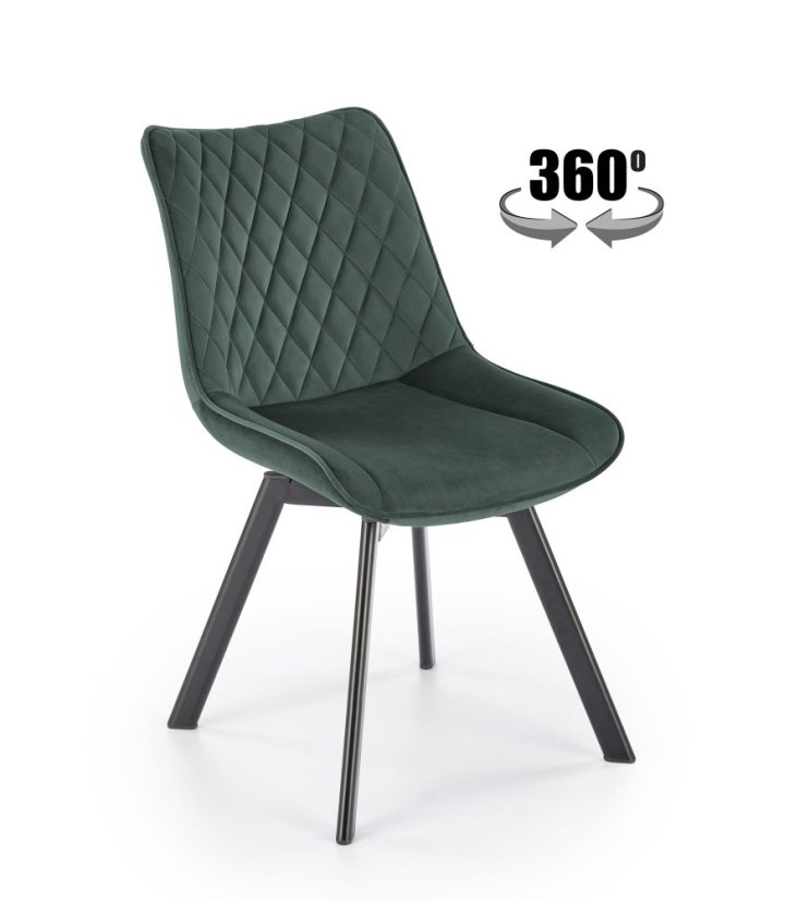 Jedálenská stolička K520 zelená