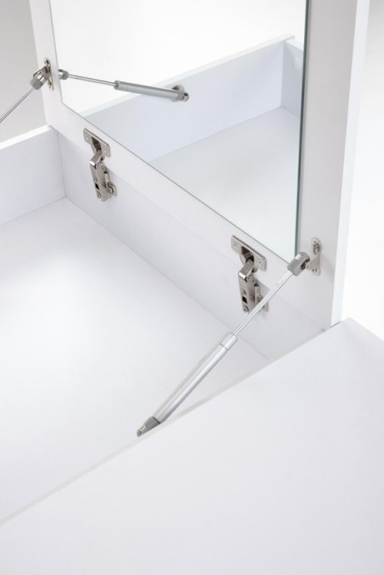 Toaletní stolek MEGAN bílý