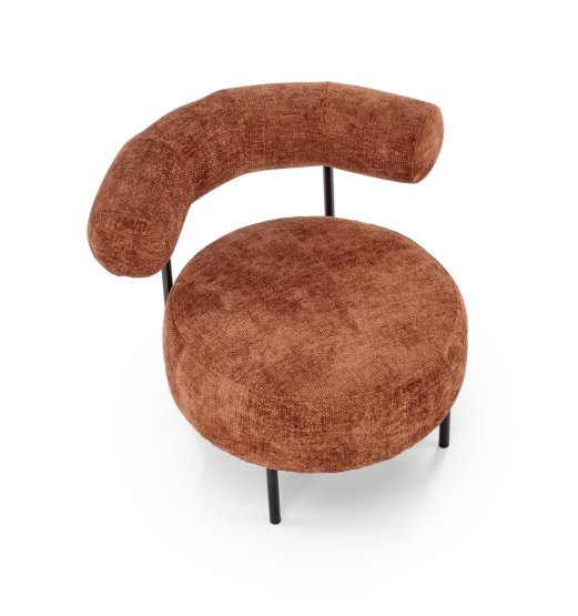 Křeslo HAZARD skořicové