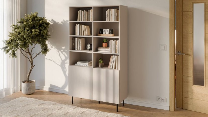 Regál / knihovna PAXOS REG-1 kašmír