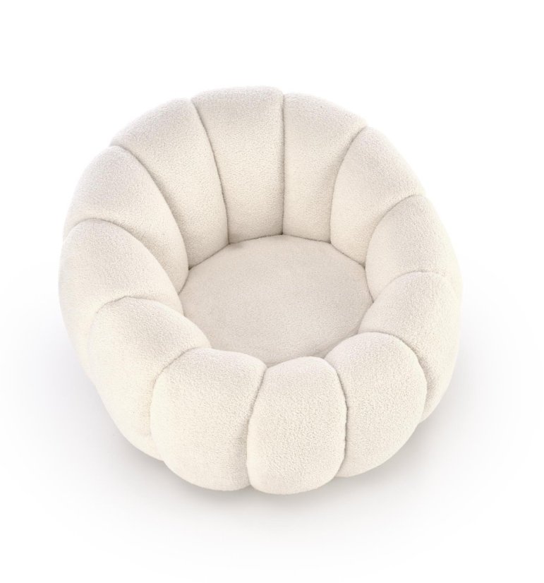 Odpočinkové křeslo GASPAR krémové