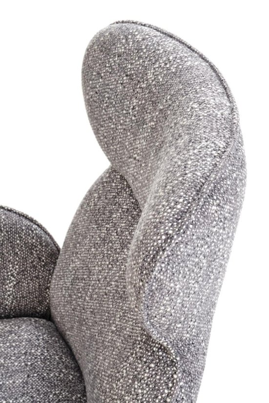 Jedálenská stolička / kreslo K571 sivá