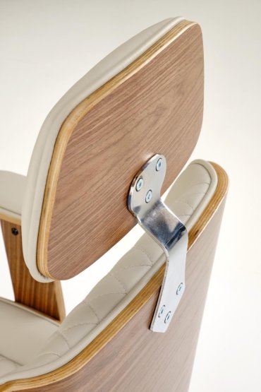 Kancelářské křeslo TIMBER ořech/béžová