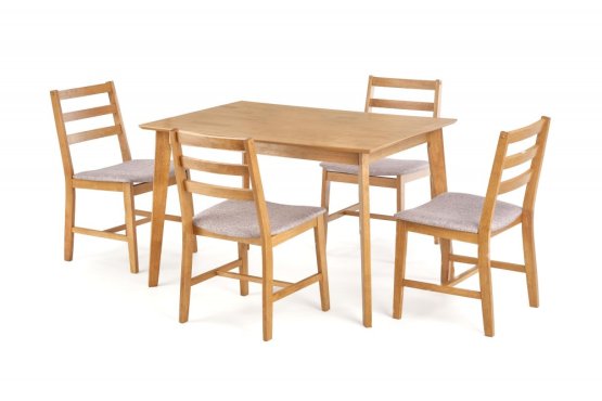 Jedálenský set 4+1 CORDOBA svetlý dub