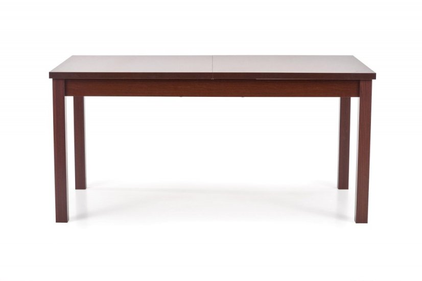 Rozkládací jídelní stůl MAURYCY 118(158)x75 tmavý ořech