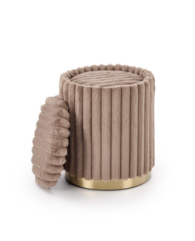 Set 2 taburetů FIDO cappuccino