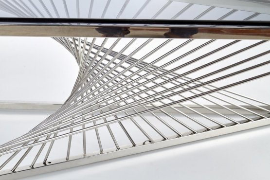 Konferenčný stolík INFINITY strieborný