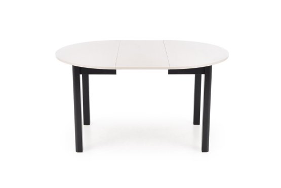 Rozkladací jedálenský stôl RINGO 102(142)x102 kašmír/čierna