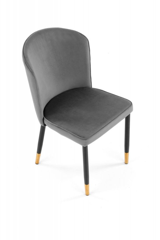 Jedálenská stolička K446 sivá