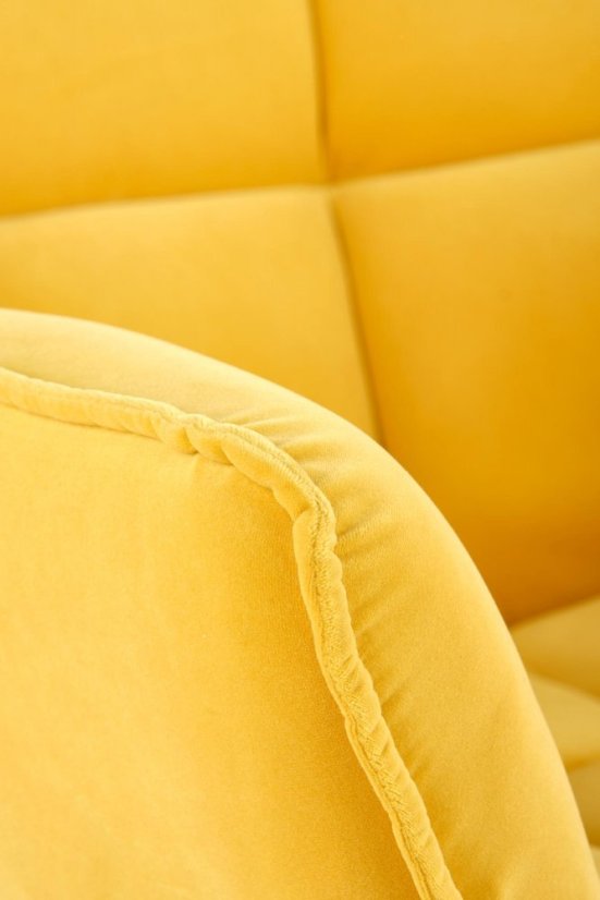 Křeslo BELTON žluté