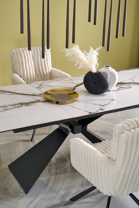 Jedálenské kreslo K572 krémové