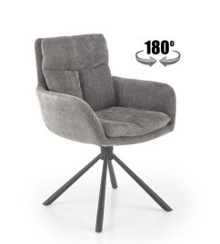 Jedálenské kreslo K495 sivé