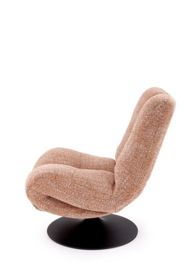 Čalouněné relaxační křeslo MANGO skořicové