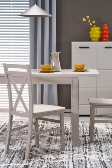 Rozkladací jedálenský stôl GIZMO 120(160)x75 kašmír