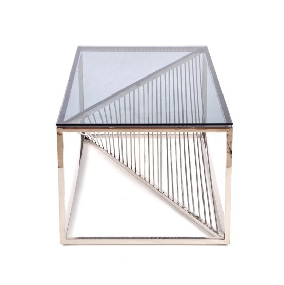 Konferenčný stolík INFINITY strieborný