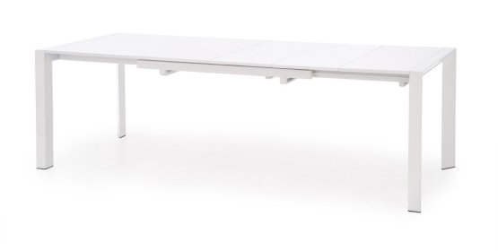 Rozkládací jídelní stůl STANFORD XL 130(250)x80 bílý
