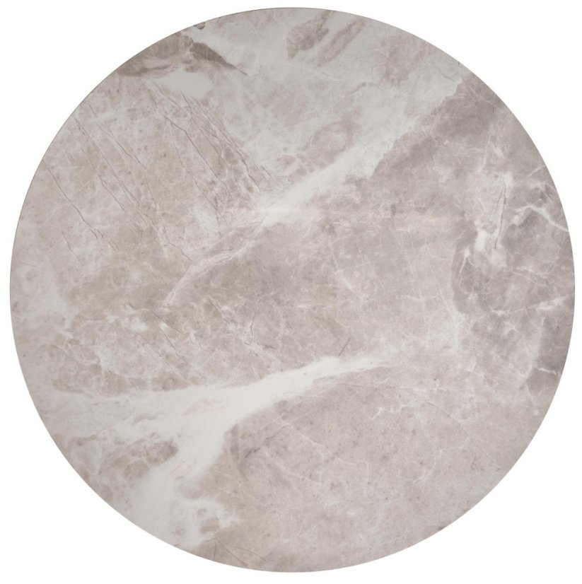 Konferenčný stolík ITAKA - set 2 ks sivý mramor/grafit