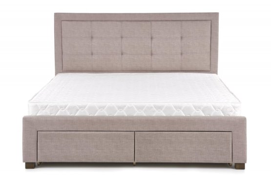 Posteľ EVORA so zásuvkami 160x200 béžová