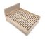 Posteľ BORNEO 160x200 dub artisan