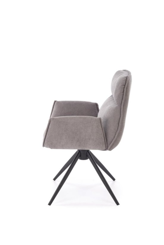 Jedálenské kreslo K574 sivá