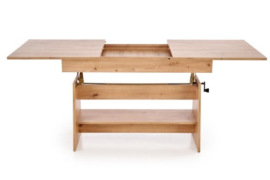Rozkladací konferenčný stolík ERIKA dub artisan