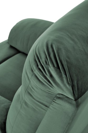 Relaxačné kreslo DRAGER tmavo zelené