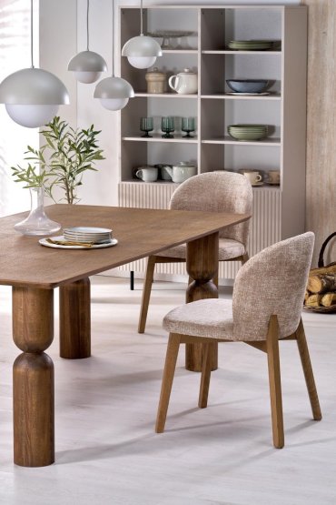 Rozkladací jedálenský stôl MELTON 200(300)x101 svetlý orech