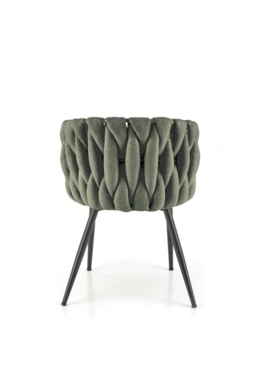 Jedálenská stolička / kreslo K516 olivová