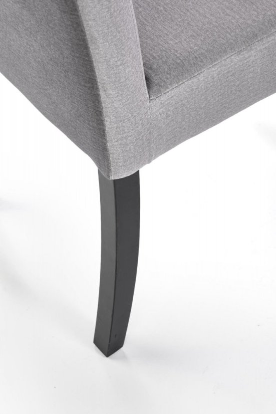 Jedálenská stolička CLARION 2 velvet sivá