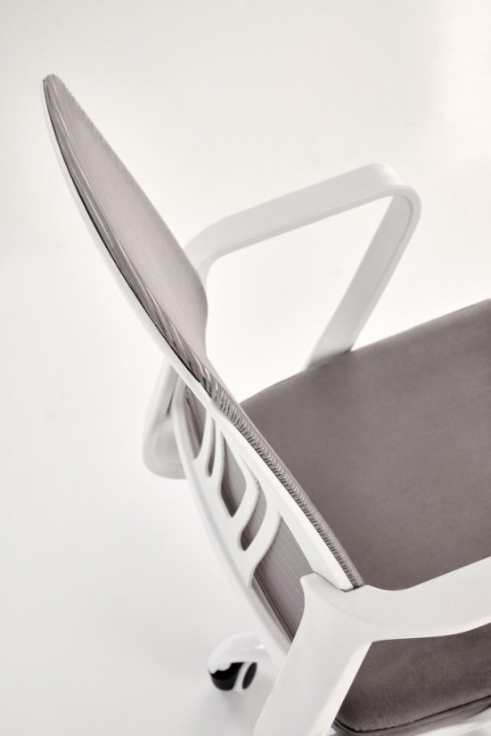 Detská otočná stolička FRODO svetlo sivá