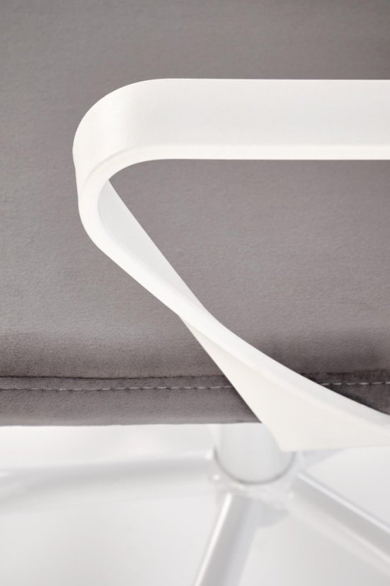 Detská otočná stolička FRODO svetlo sivá