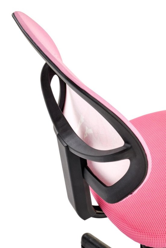 Dětská otočná židle BINGO růžová