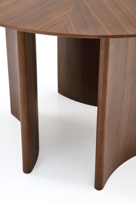 Okrúhly jedálenský stôl CALDO ø 120 orech