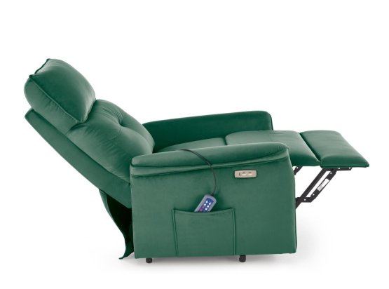 Relaxační křeslo SEMIR 2 tmavě zelené